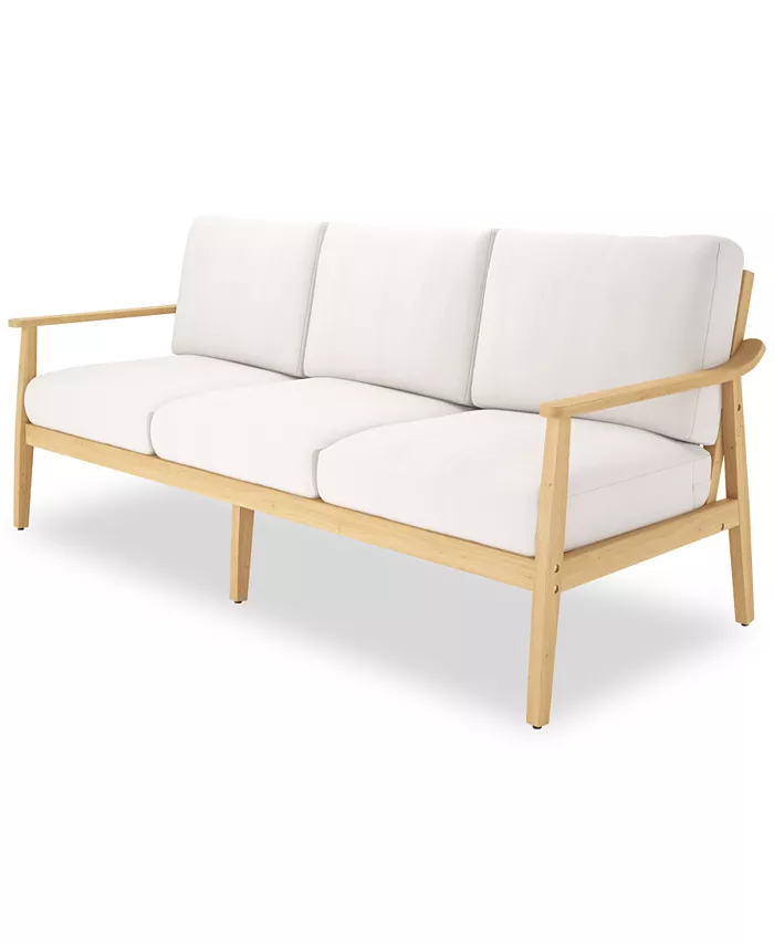 Sunbrella CLOSEOUT! Savona Teak Outdoor Sofa