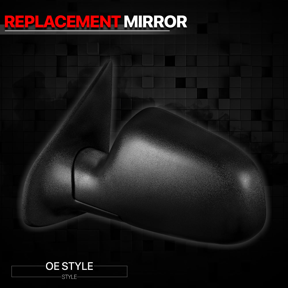 [L] Driver Side Power Foldable Replacement Mirror for 99-04 Jeep Grand Cherokee 00 01 02 03