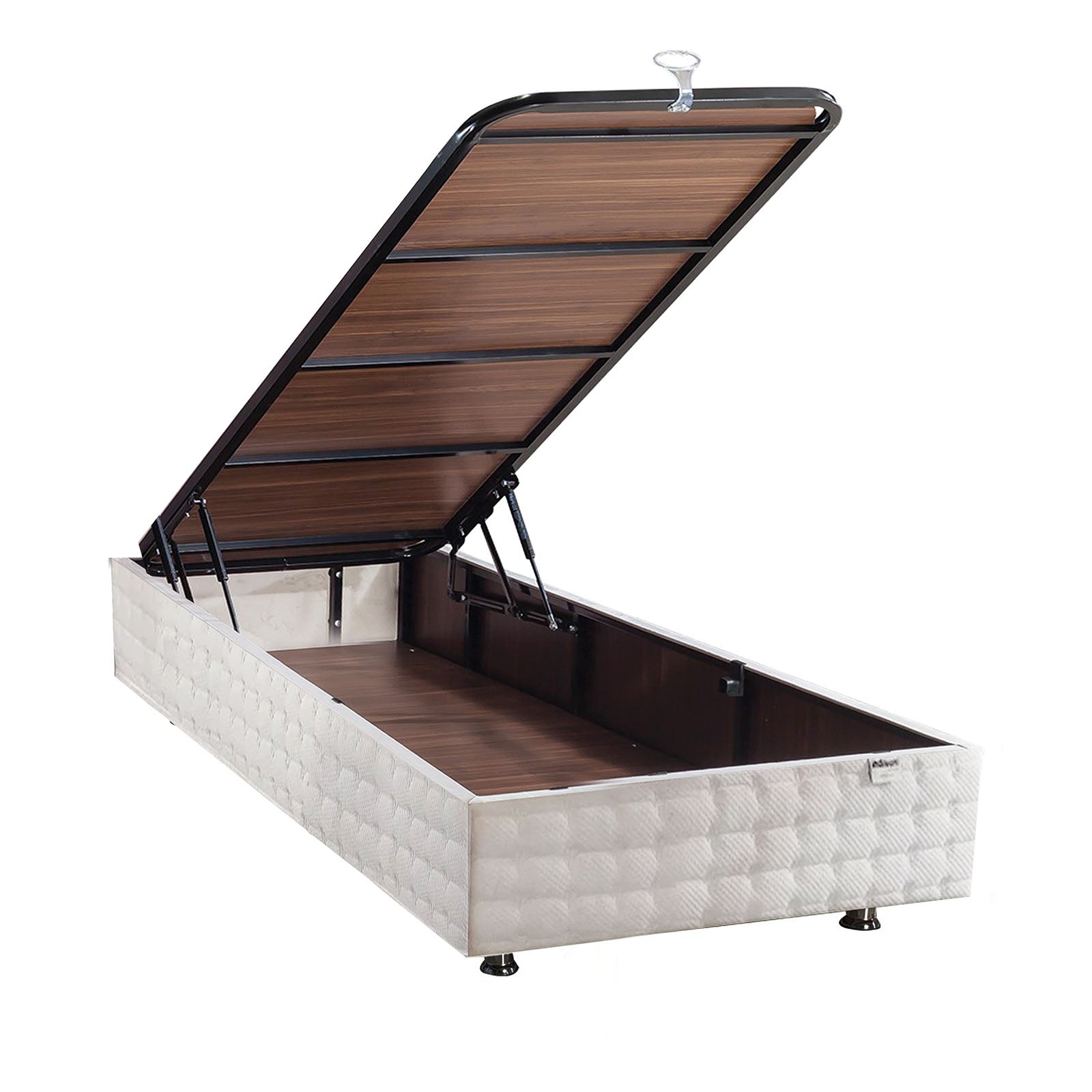 Hotel Style Single Size Concord Bed Base With Storage  Conbase110