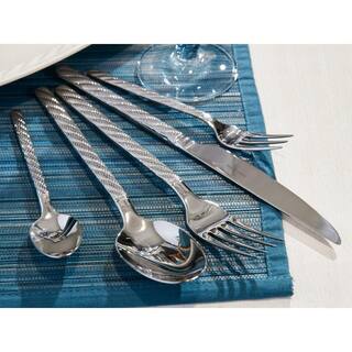 Villeroy  Boch Montauk 5-Piece Place Setting 1810 Stainless Steel Flatware (Service for 1) 1264489014