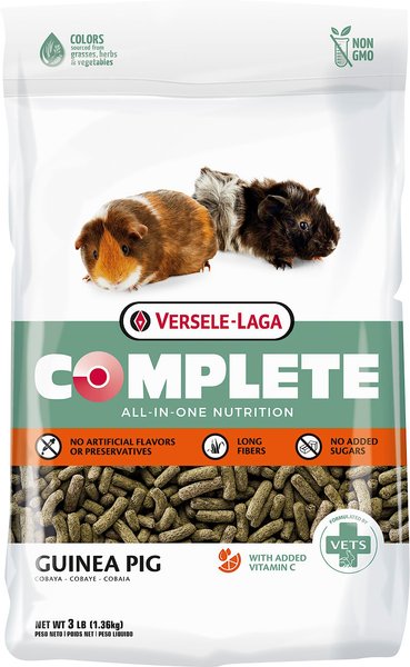 Versele-Laga Complete All-In-One Nutrition Guinea Pig Food， 3-lb bag