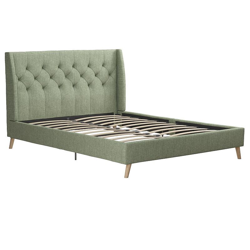 Novogratz Her Majesty Upholstered Platform Bed