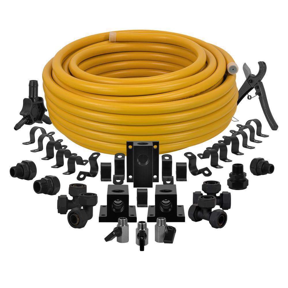 DW 34 in. x 100 ft. HDPEAluminum Air Piping System DXCM024-0400