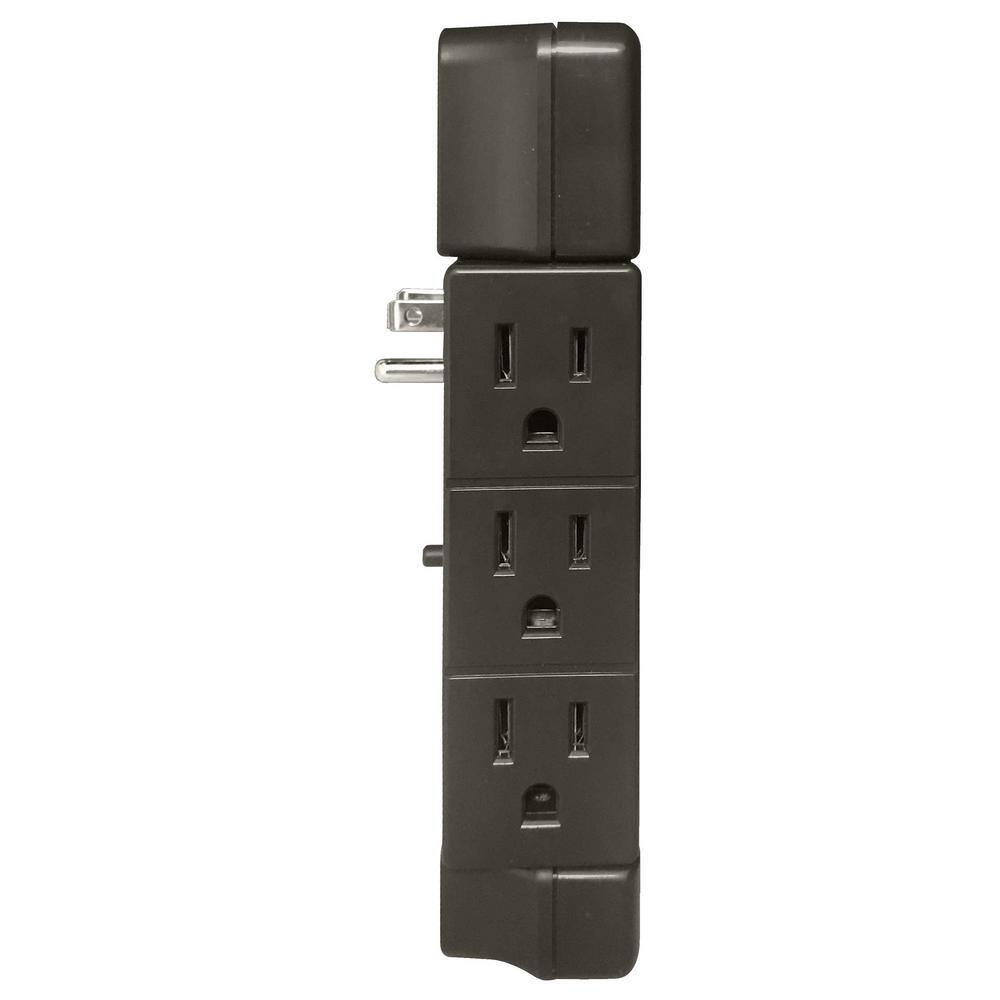 Koblenz 6-Outlet Rotating Voltage Surge Protector (PV-2500 D) KOBLENZ PV-2500 D