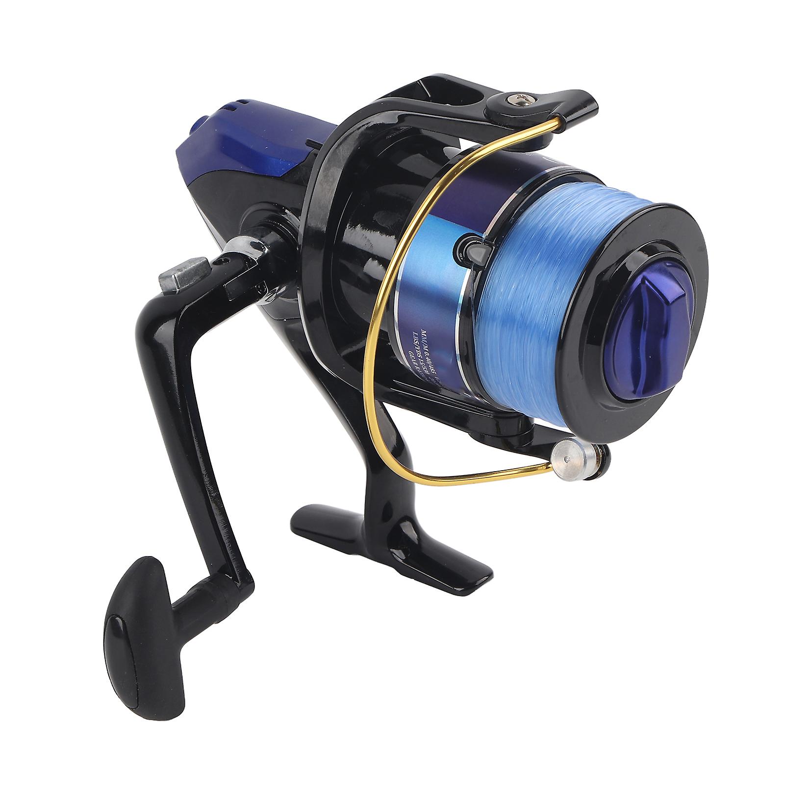 Plastic Spinning Reel Fishing 12bb For Fresh/salt Water Sea Fishing Wheel Yf Series Black10000