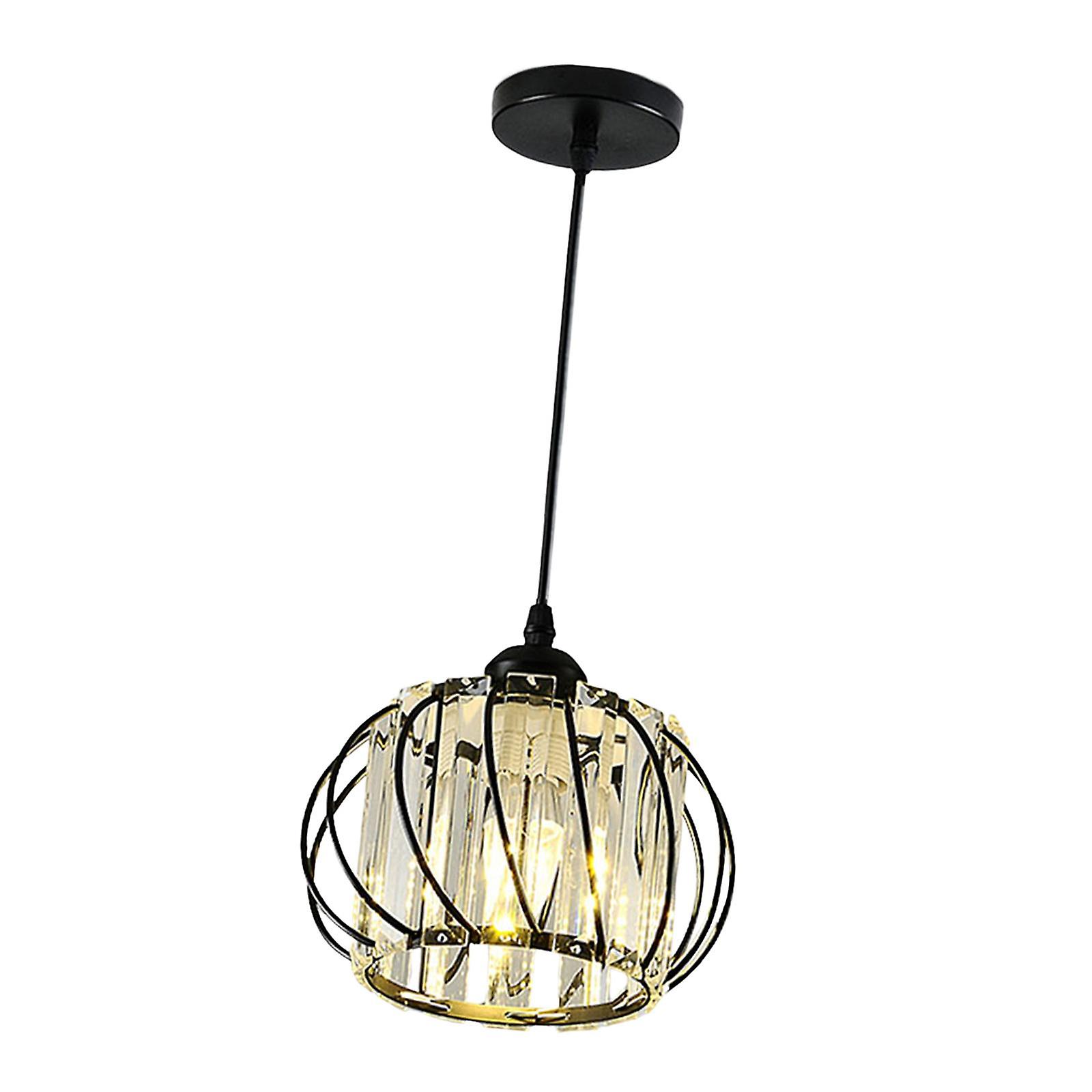 Led Pendant Light Fixture Ceiling Light Decor For Dining Room Dorm Farmhouse Black Warm Light