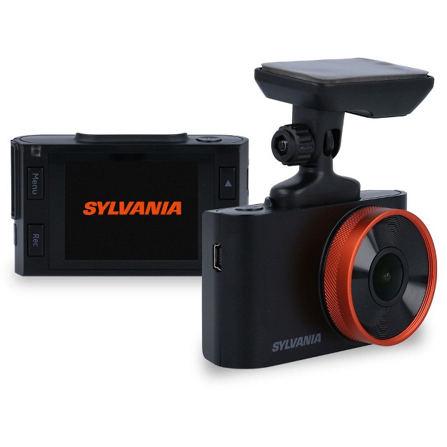 Sylvania Roadsight Pro Dash Camera 130 Degree View Hd 1296p 16gb Sd Memory Card Included