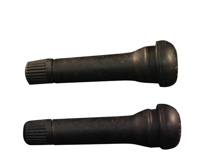 Milton 2 -  Pack 2 Inch Tubeless Tire Valves - TR 418 - S-418