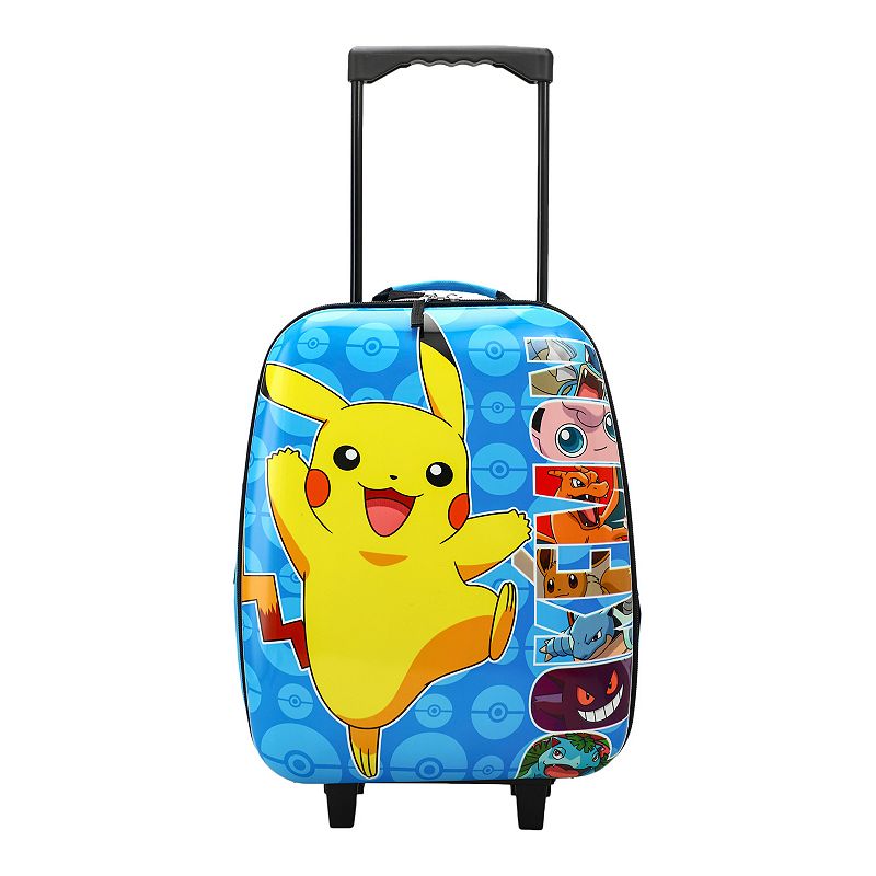 Pokemon Kids' 18-Inch Collapsible Wheeled Carry-On Luggage