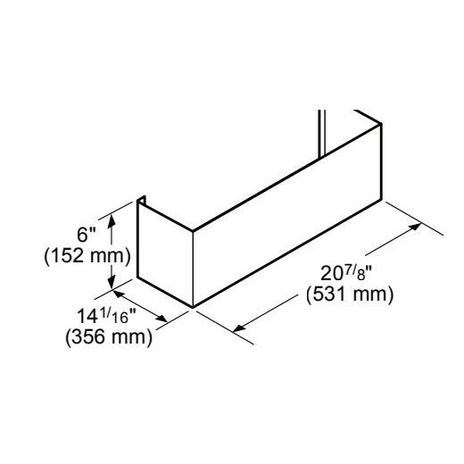 Thermador Ventilation Accessories Duct Kits CHMHP366W