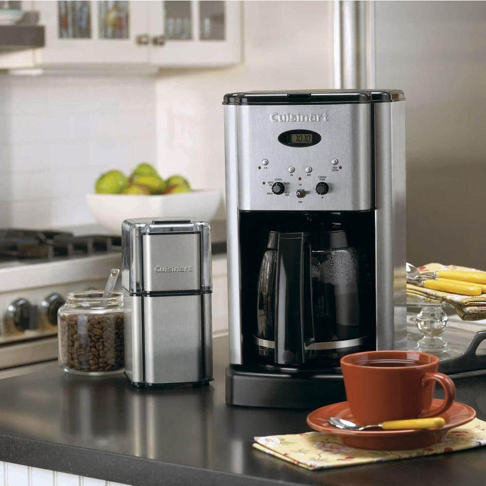 Cuisinart Brew Central 12Cup Stainless Steel Drip Coffee Maker with Glass Carafe