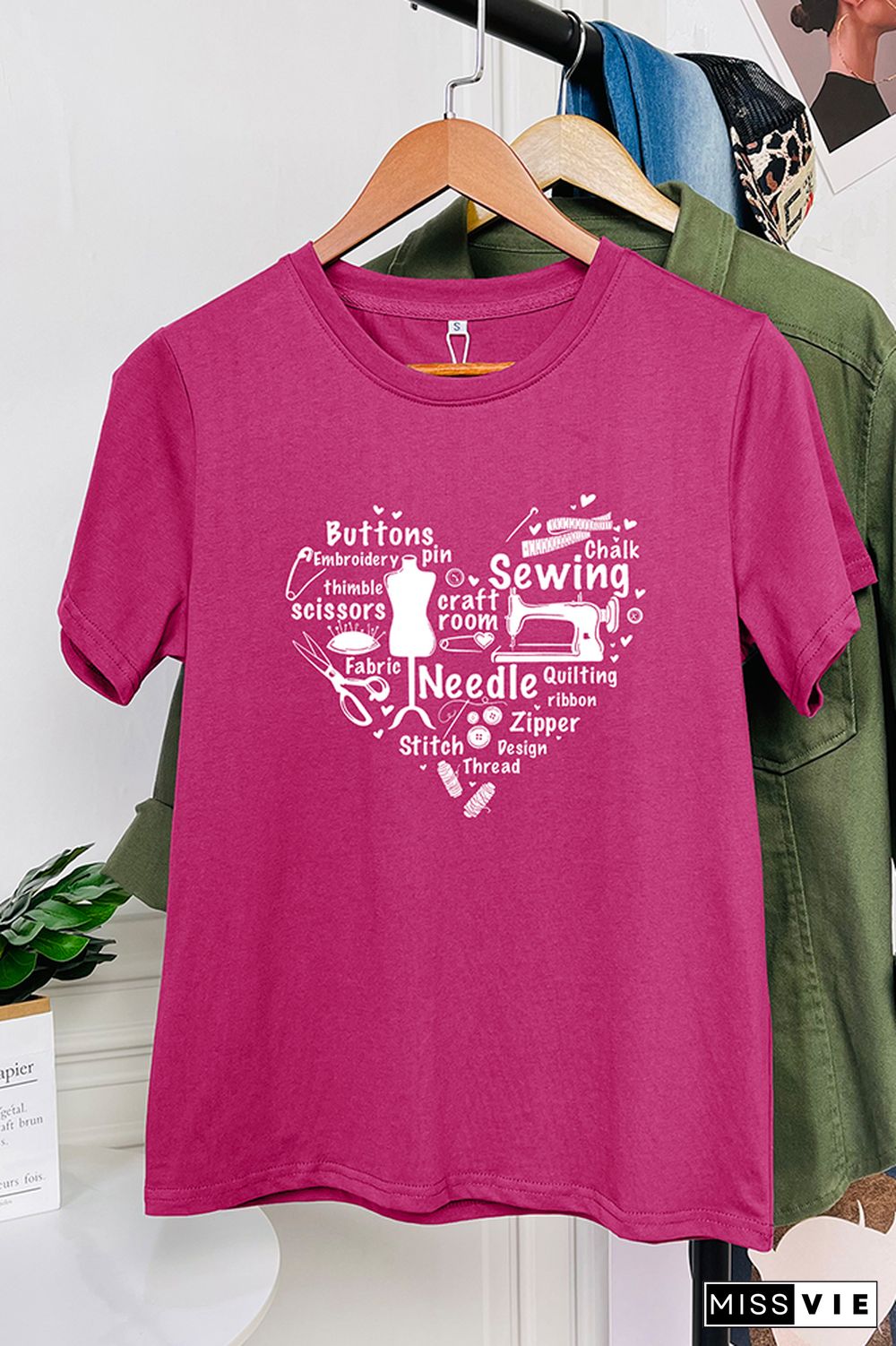 Sewing Files For Cricut Graphic T-Shirt Wholesale