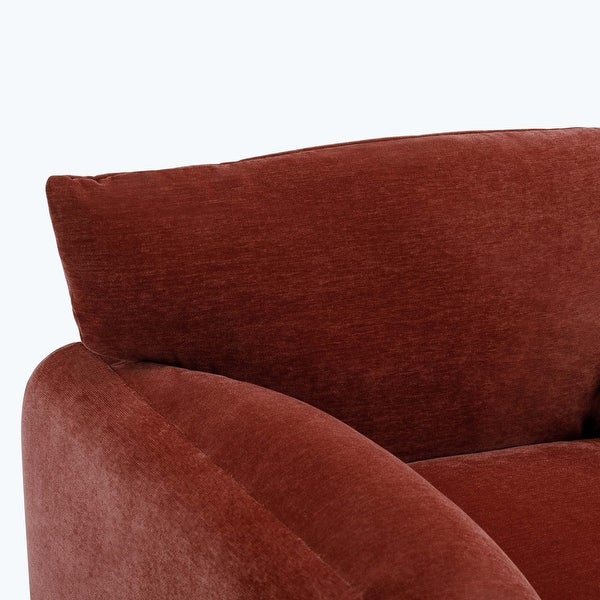 Modern Style Chenille Oversized Armchair Accent Chair for Living Room，Bedroom