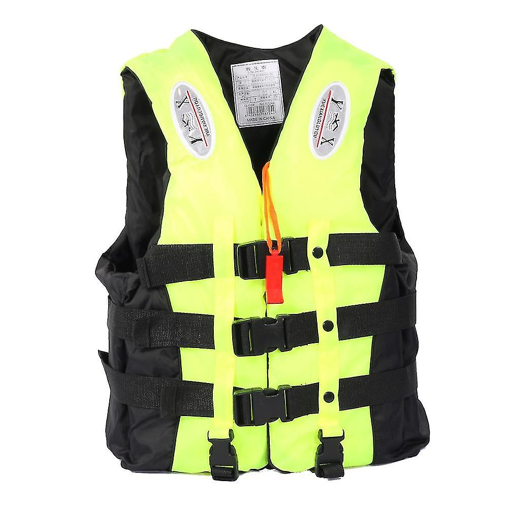 2022 S -xxxl Life Jacket For Adult Children With Pipe Outdoor Swimming Boating Skiing Driving Vest Survival Suit Polyester