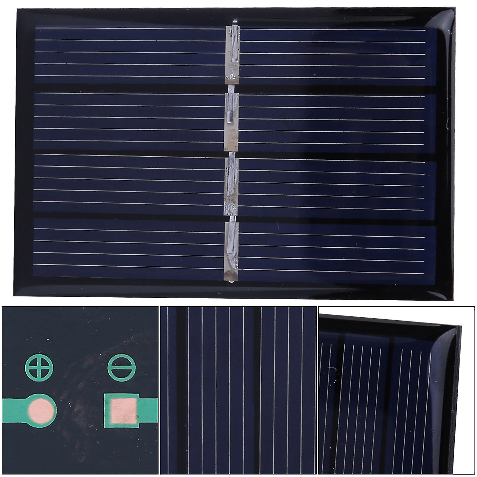 2v 0.28w Mini Solar Panel Battery Charger Polycrystalline Silicon Outdoor Charging Power Supply