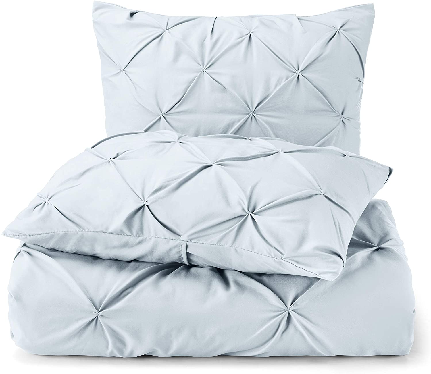 3 pcs Bedding Down Alternative Comforter - Quilted Comforter - Queen Size Comforter - Hypoallergenic - All Season Quilted Duvet Insert