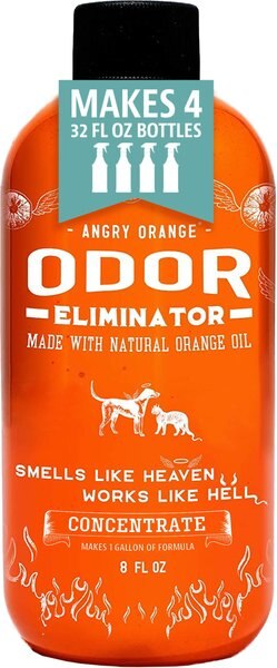 Angry Orange Pet Odor Eliminator Concentrate， 8-oz bottle