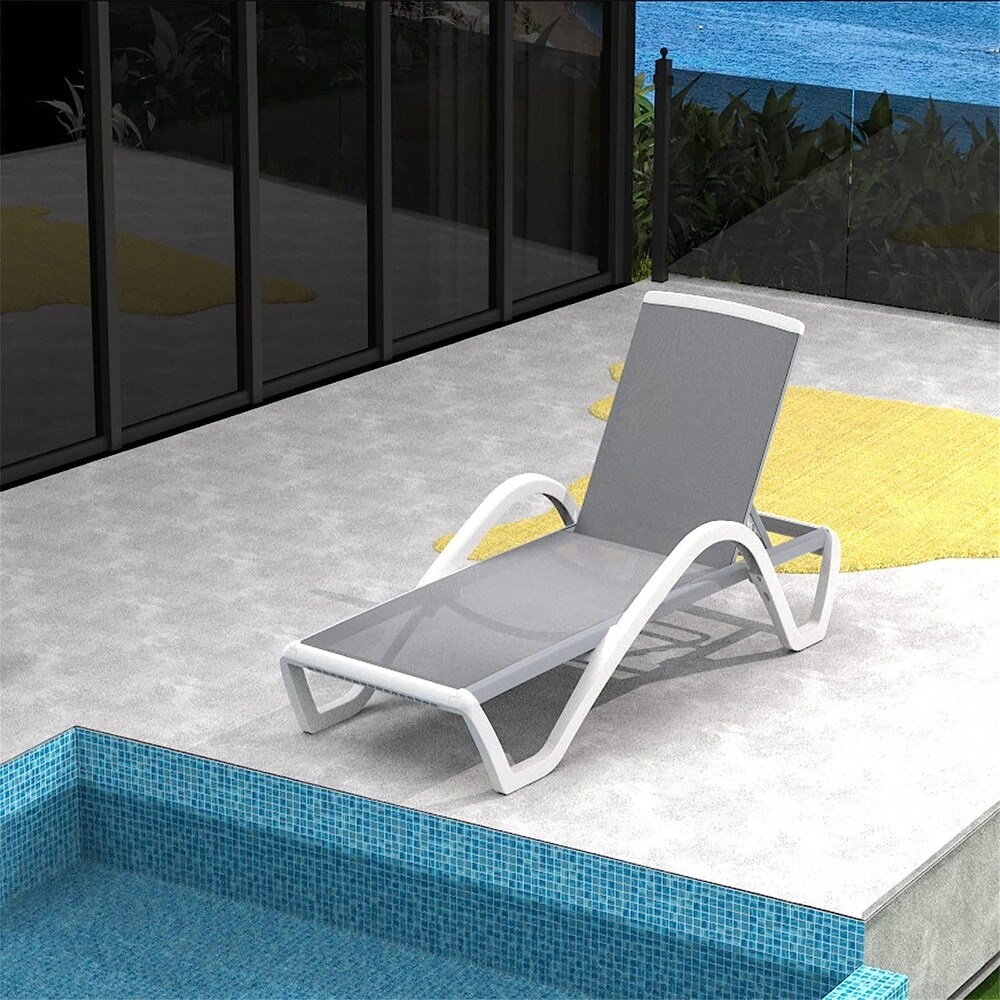 Patio Chaise Lounge chairs(1 Lounge Chair)