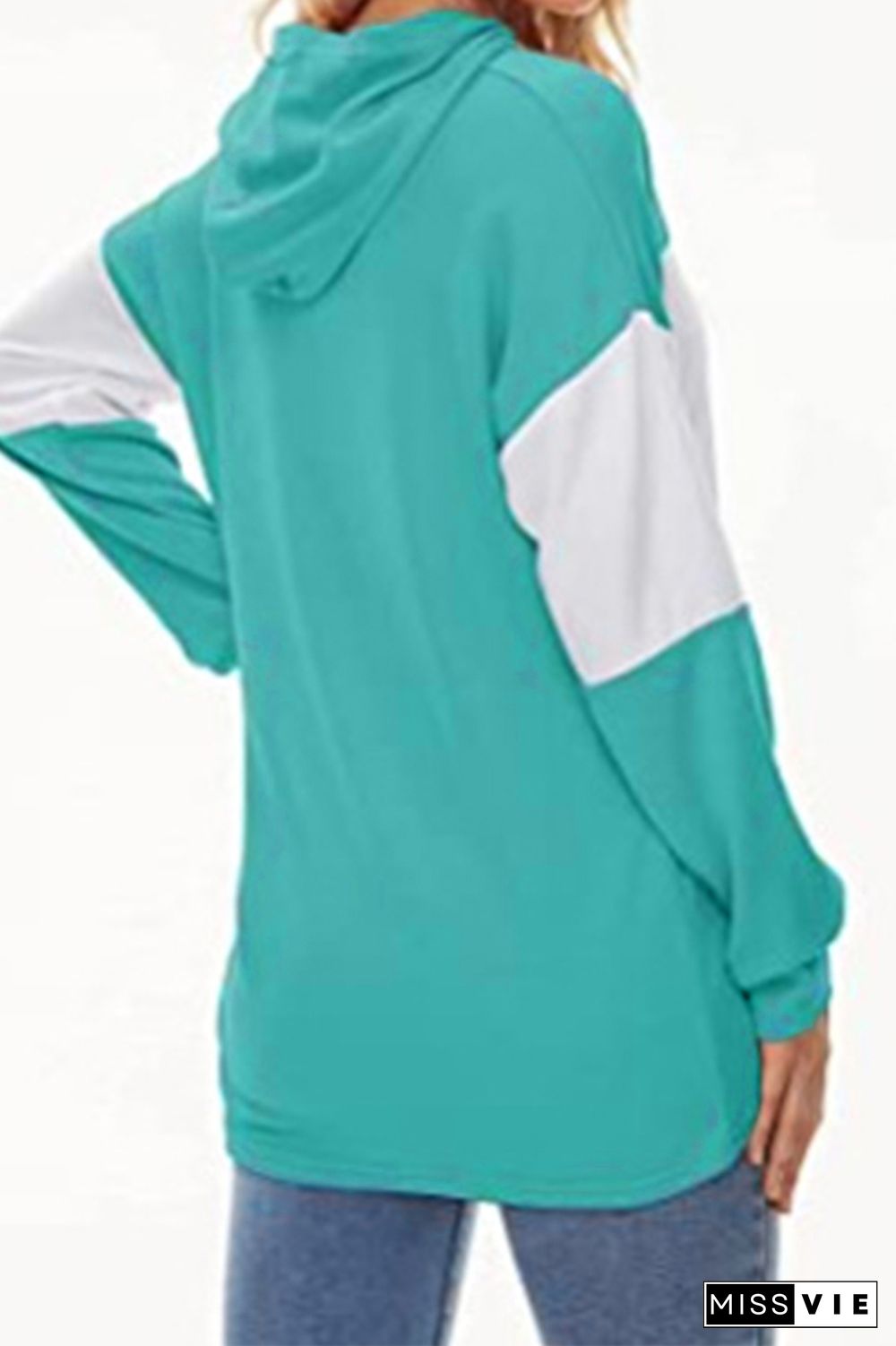 Color Block Hoodies Women Wholesale