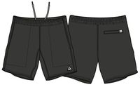 Porto Recycled All Purpose Swim Short - Black