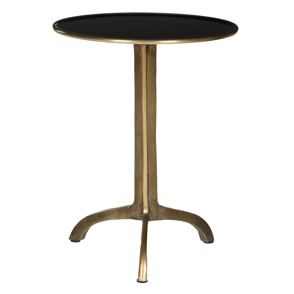 SAFAVIEH Brent Antique Brass Accent Table   16\