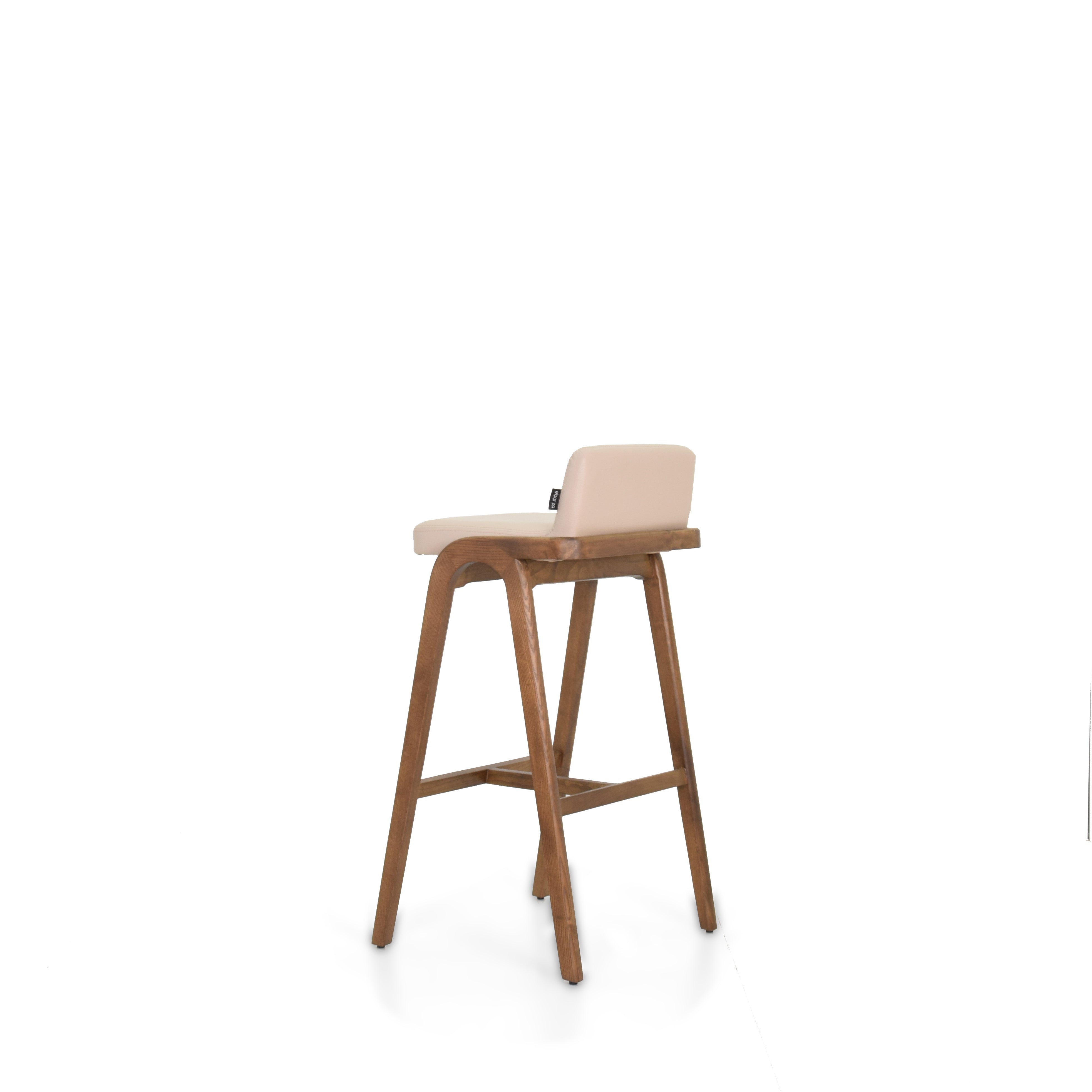 Natura Solid Ash Wood Bar Stool Naturabar-W-2618