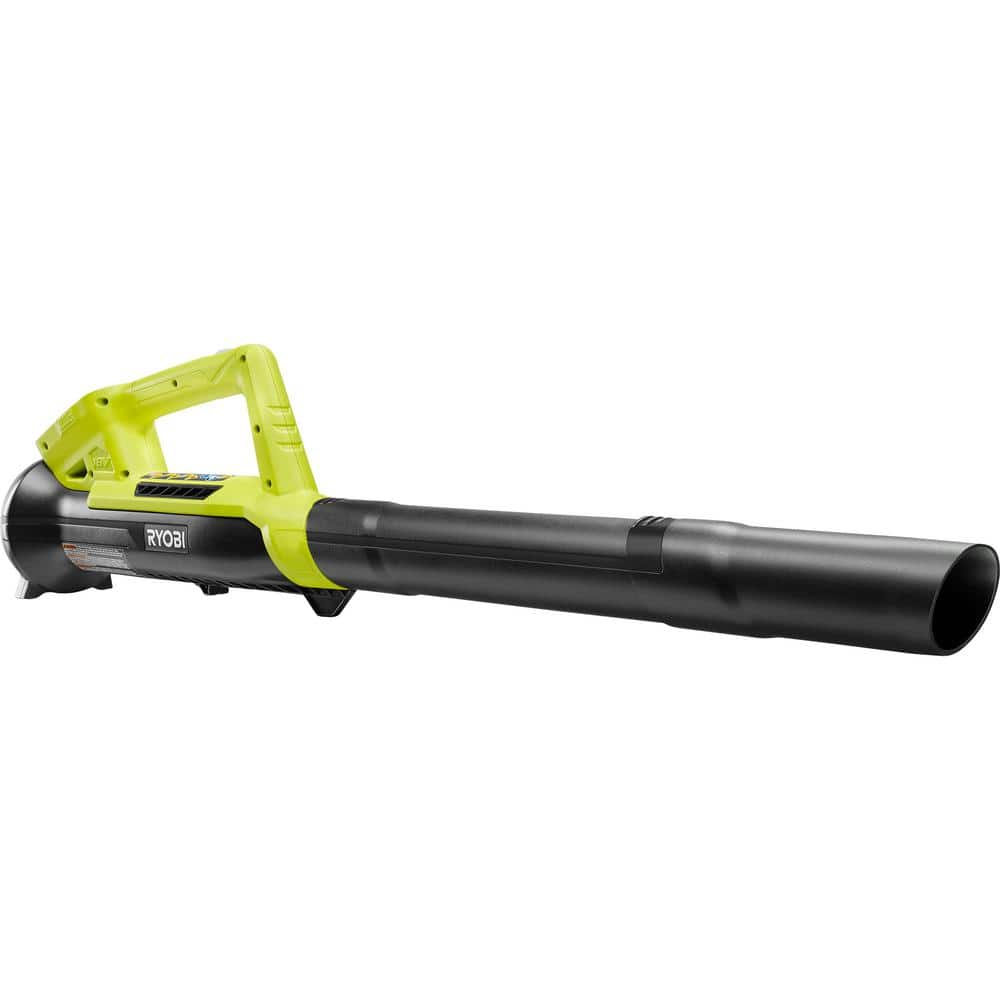 RYOBI ONE+ 18V Cordless String Trimmer/Edger and Blower/Sweeper Combo Kit with 2.0 Ah Battery and Charger P2036