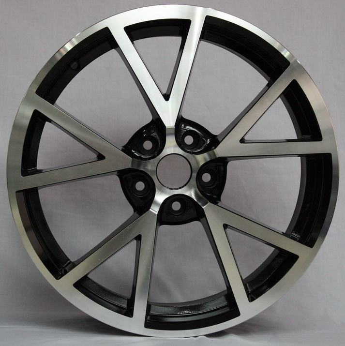 Aftermarket  Black Machined Face Passenger Car Wheels 18~22 inch 5x114/120 oy Rims Professional