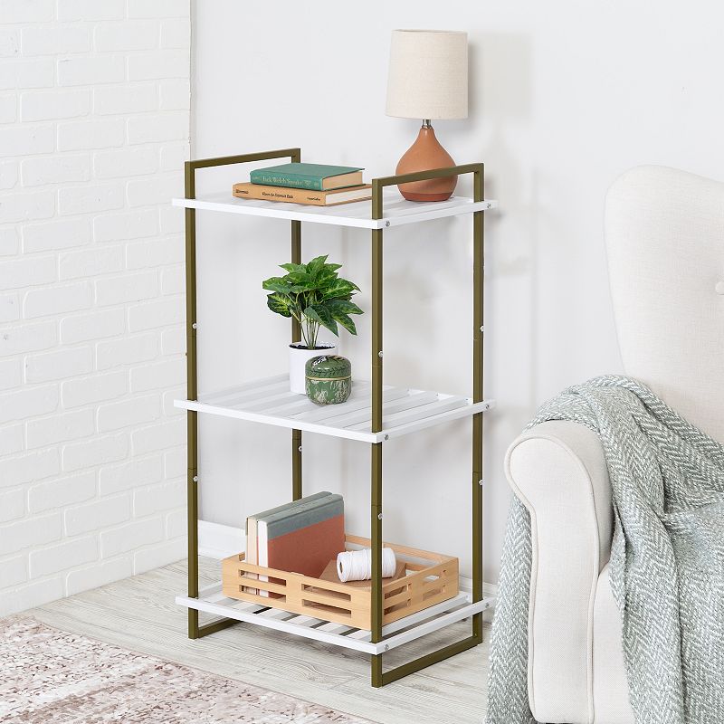 Honey-Can-Do 3-Tier Tubular Metal Shelf