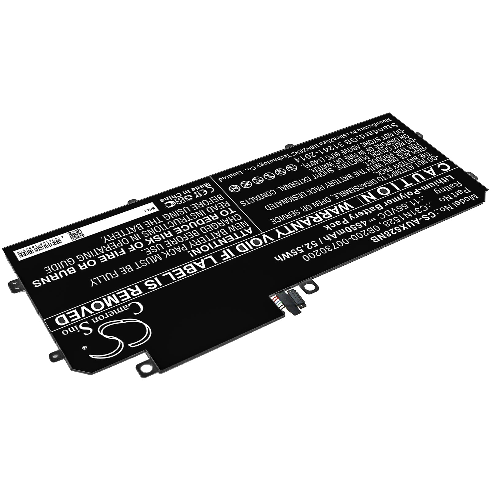 Asus Q324CA UX360CA UX360CA1A UX360CA1B UX360CA Replacement Battery BatteryClerkcom Laptop and Notebook