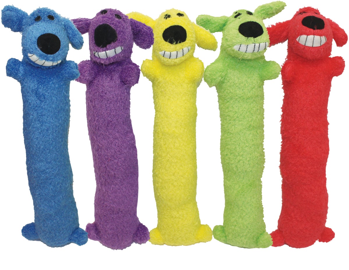 Multipet Loofa Dog Toy Assorted