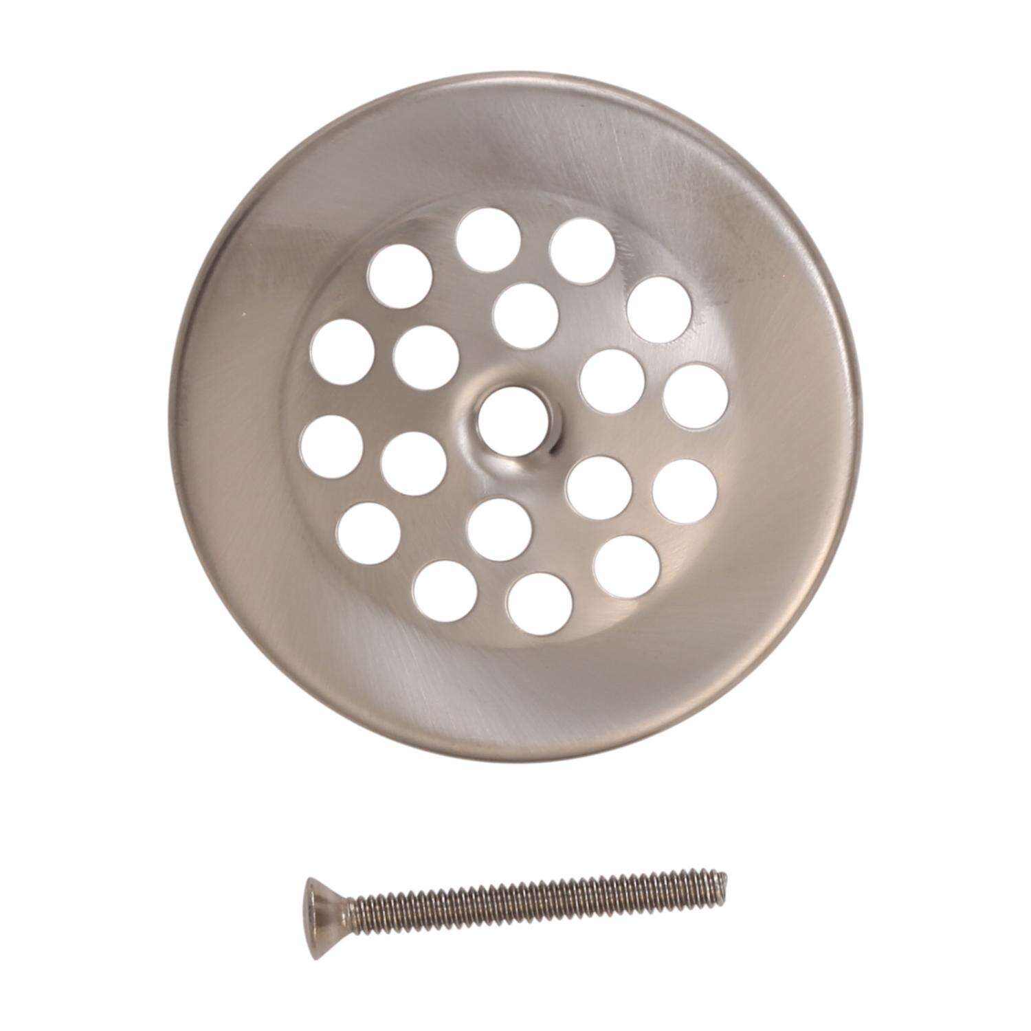 Ace 2-7/8 in. Brushed Nickel Nickel Dome Strainer