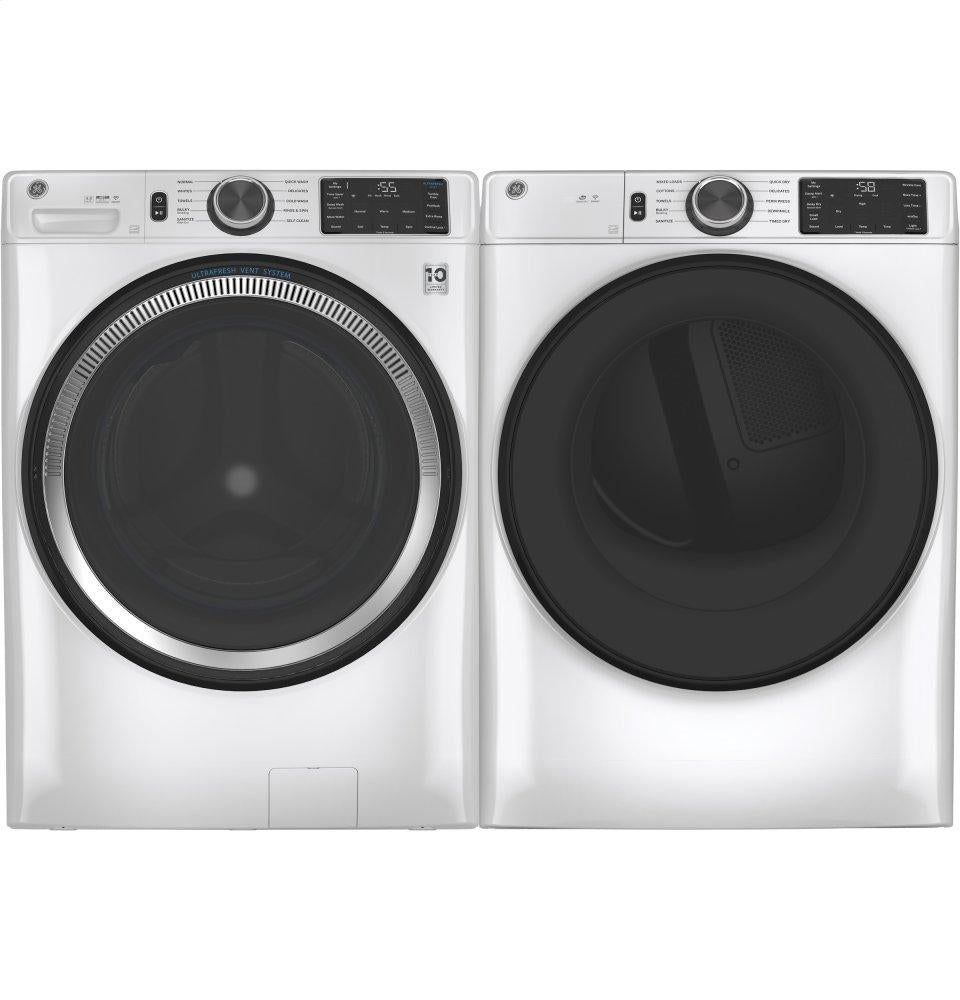 Ge Appliances GFD55ESSNWW Ge® 7.8 Cu. Ft. Capacity Smart Front Load Electric Dryer With Sanitize Cycle