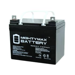 MIGHTY MAX BATTERY 12V 35AH Wheelchair Scooter Battery Replaces Tempest U1-35 - 2 Pack MAX3437408