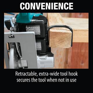 Makita 18V X2 LXT 5.0Ah Lithium-Ion (36V) Brushless Cordless Rear Handle 7-14 in. Circular Saw Kit XSR01PT