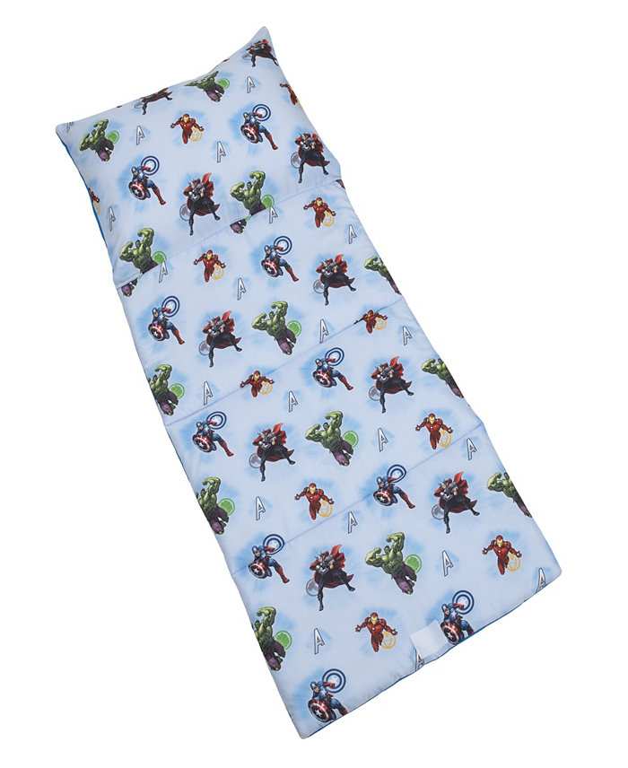 Marvel Avengers Fight the Foes Deluxe Toddler Nap Mat