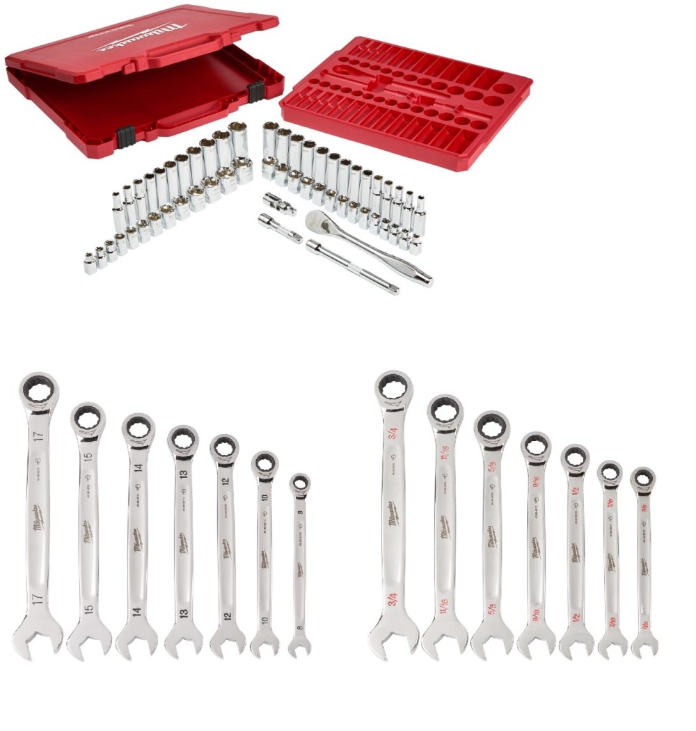 Milwaukee Hand Tools Set 70pc Bundle 48-22-9008-9506-9406 from Milwaukee