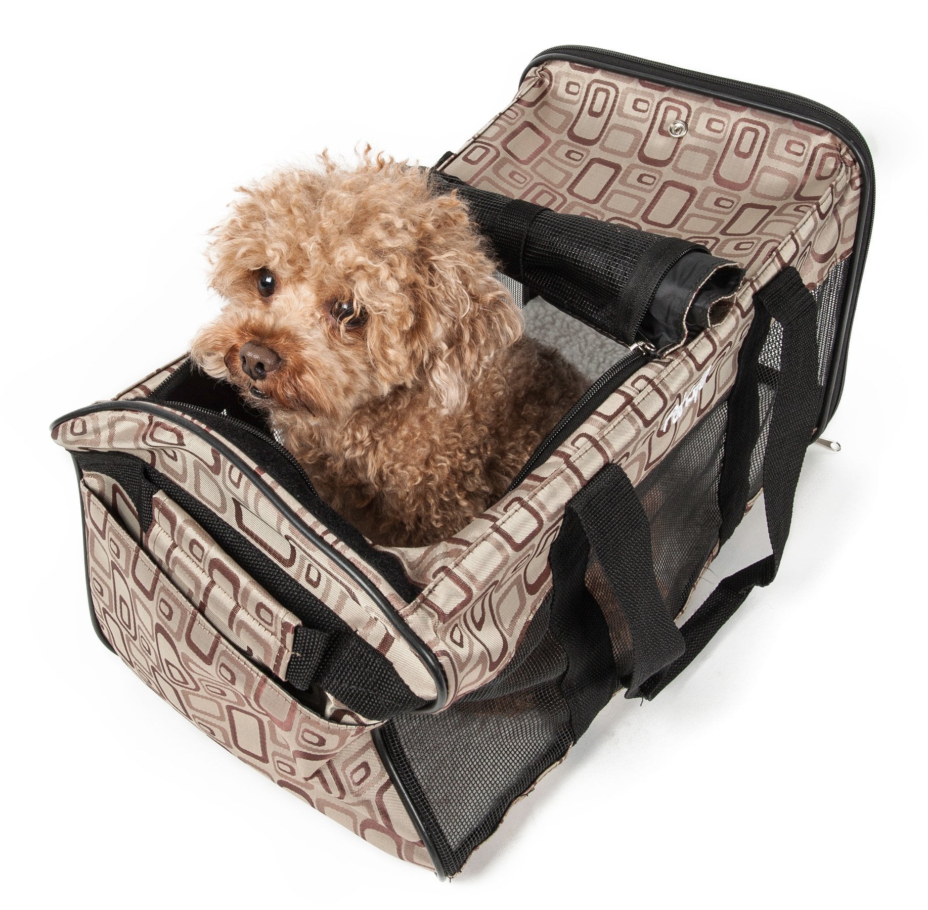 Pet Life ® 'Flightmax' Airline Approved Collapsible Folding Travel Pet Dog Carrier