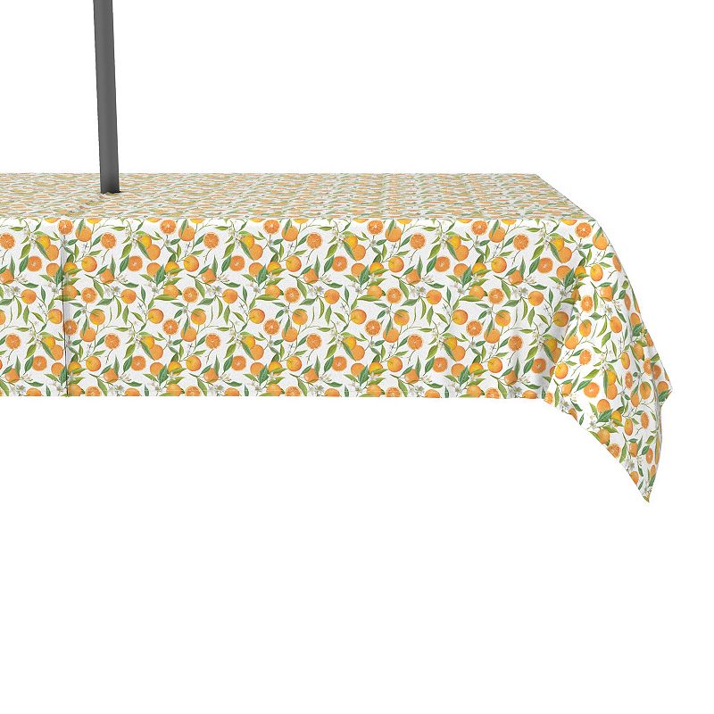 Water Repellent， Outdoor， 100% Polyester， 60x104， Orange Tree