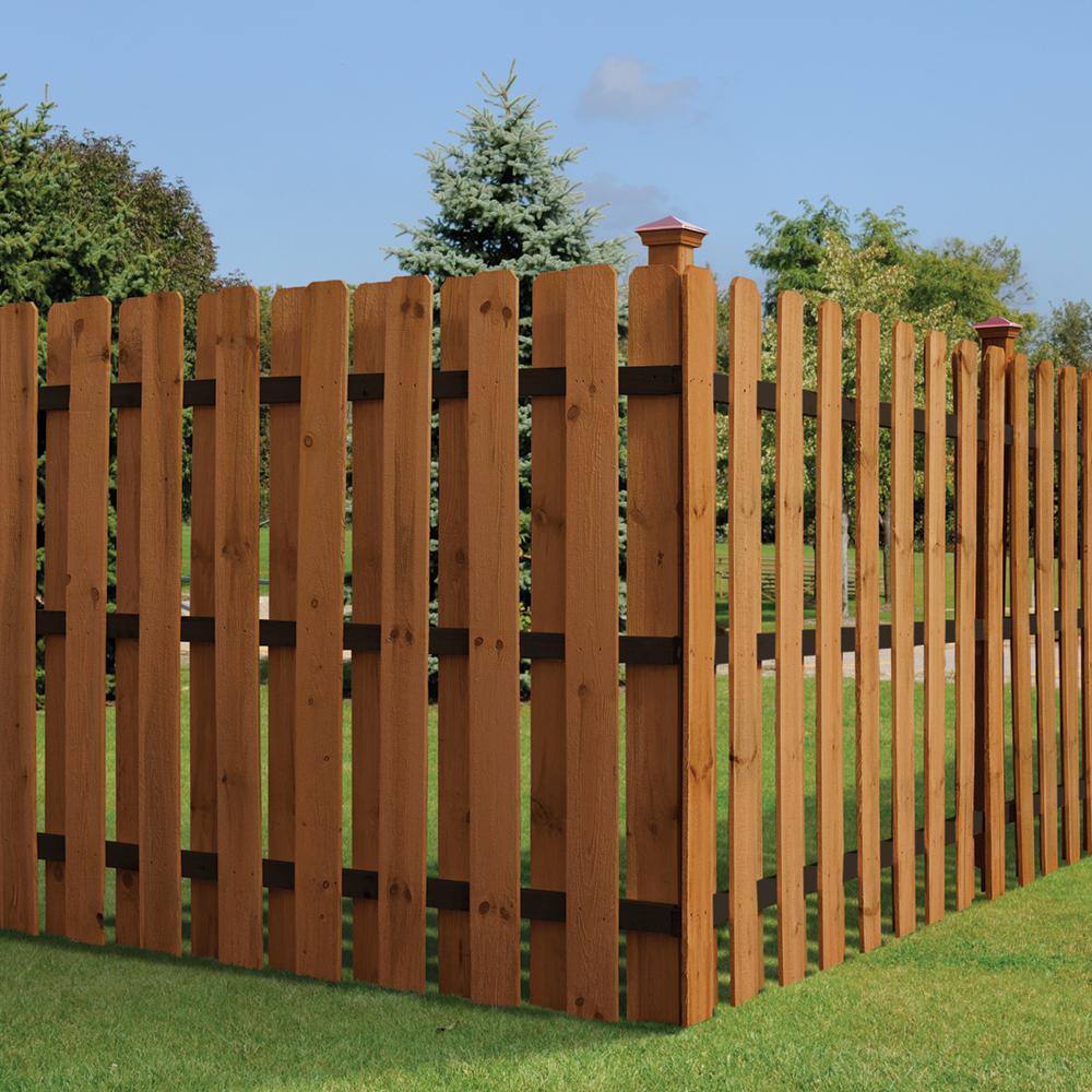 Outdoor Essentials 2 in. x 3 in. x 8 ft. Black Stained Pine Fence Panel Backer Rail (3-Pack) 323082