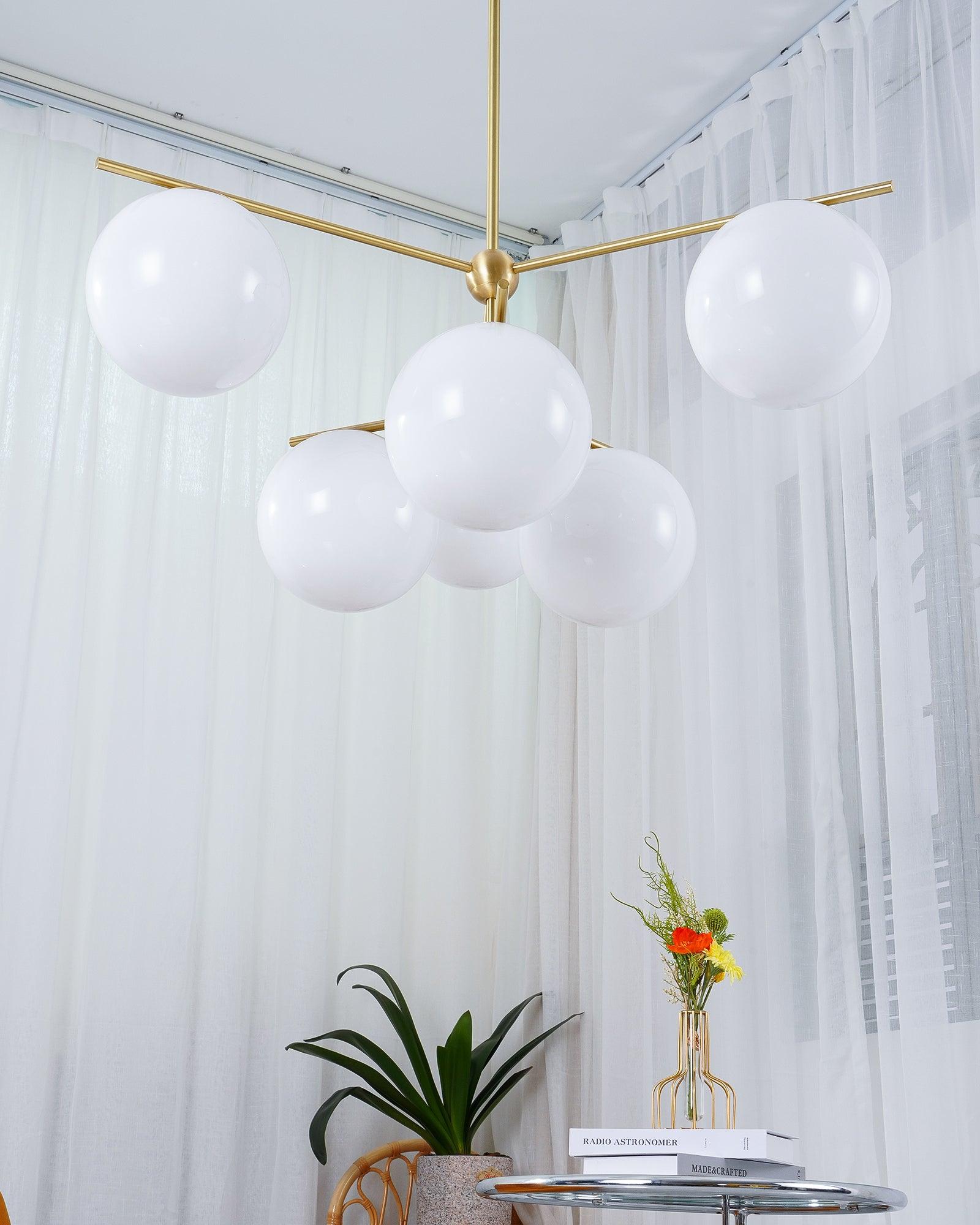 Sphere & Stem Chandelier