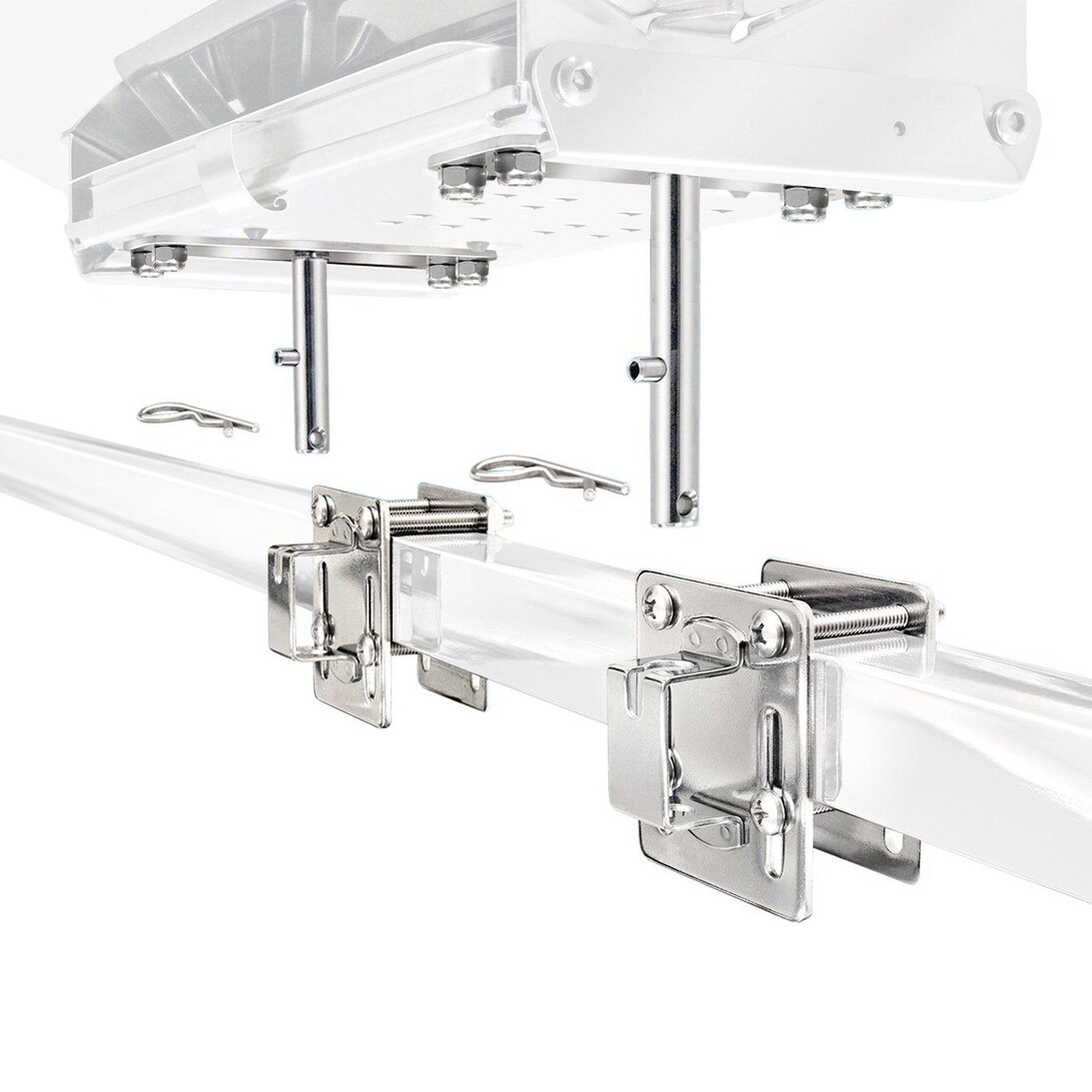 Magma Dual Side， Bulkhead， Or Square/Flat Rail Mount For Rectangular Grills