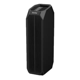 Danby 210 sq. ft. Portable Air Purifier with Filter in Black DAP143BAB-UV