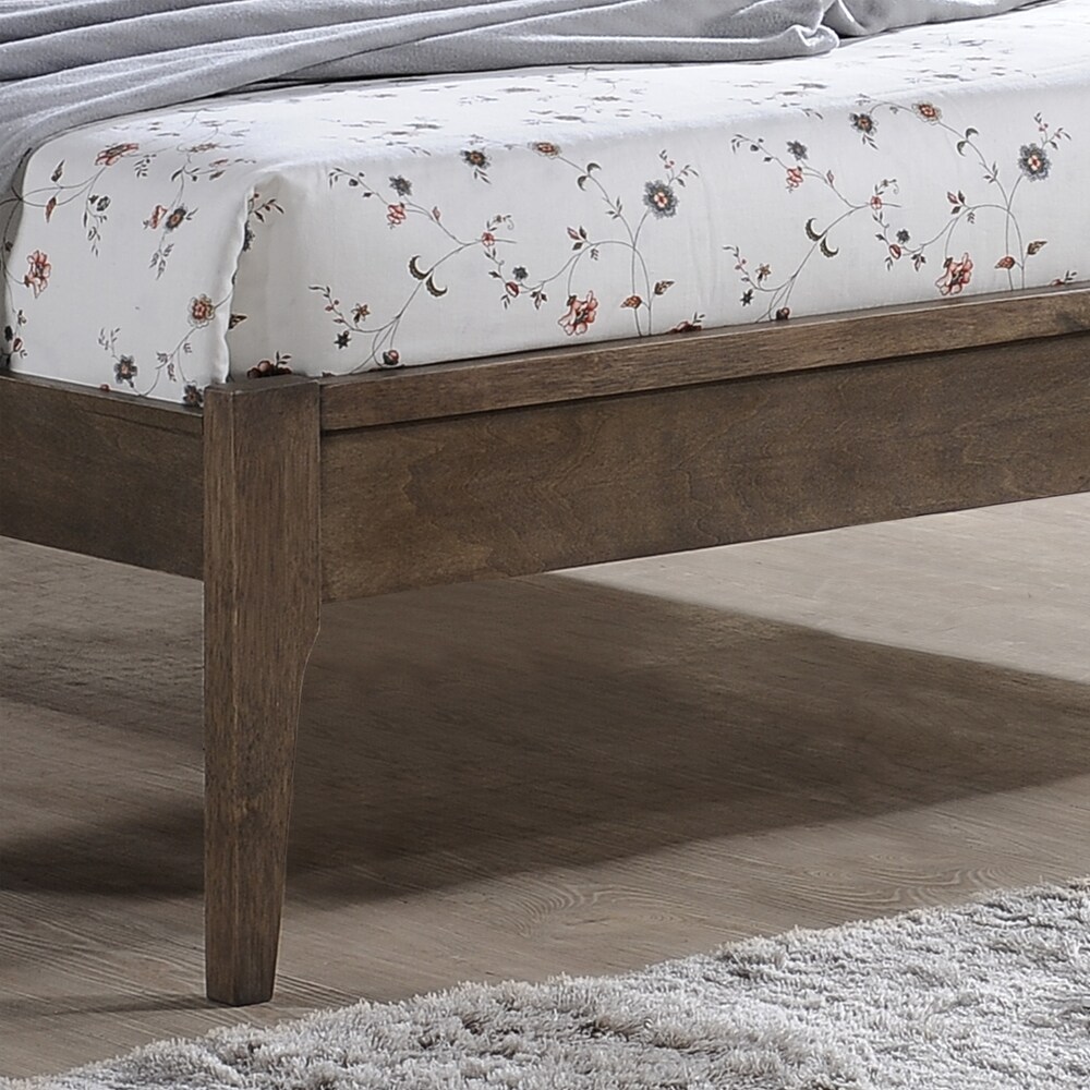 Darlin Rustic Queen size Wood Platform Bed by Christopher Knight Home