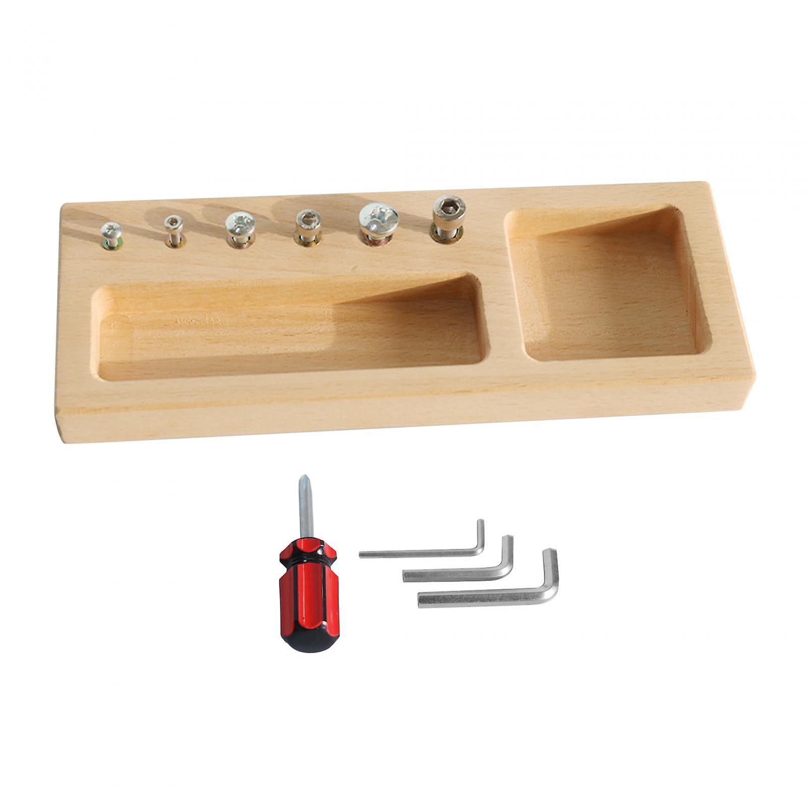 Screwdriver Board Set For Kids Busy Boards Screw Bolt Set Toy For Girls Boys