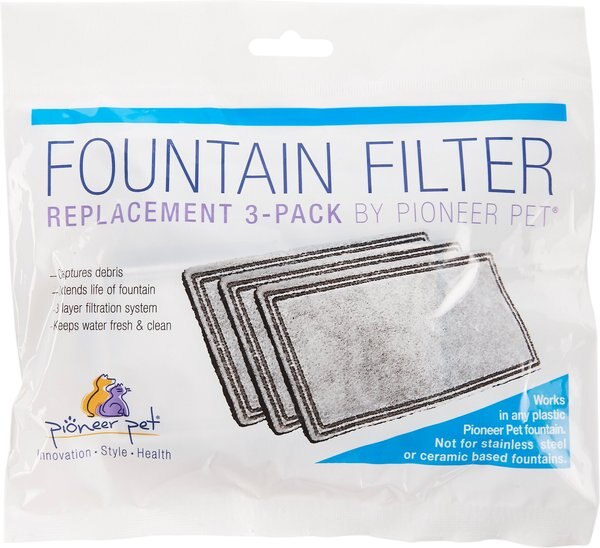 Pioneer Pet Replacement Filters for Plastic Raindrop and Fung Shui Fountains