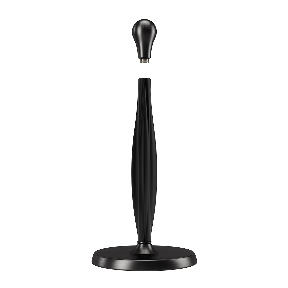 Umbra Black Stainless Steel Tug Paper Towel Holder