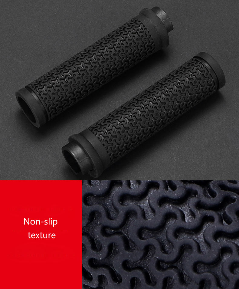 Bicycle handlebar Bike Grips Rubber aluminum alloy outdoor riding cycling equipment Anti slip mountain bike lock Handlebar cover