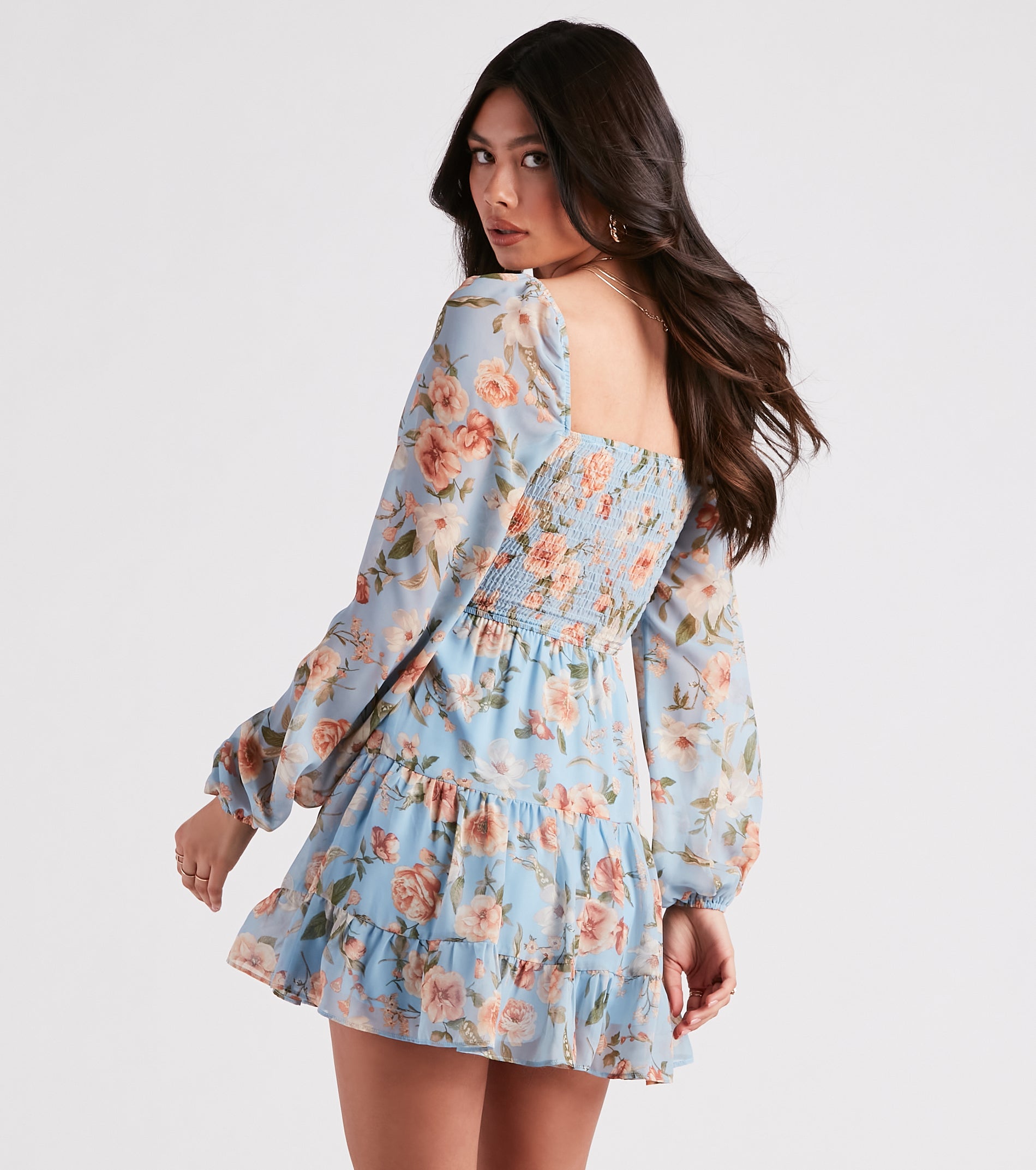 Dreamy Romance Floral Skater Dress