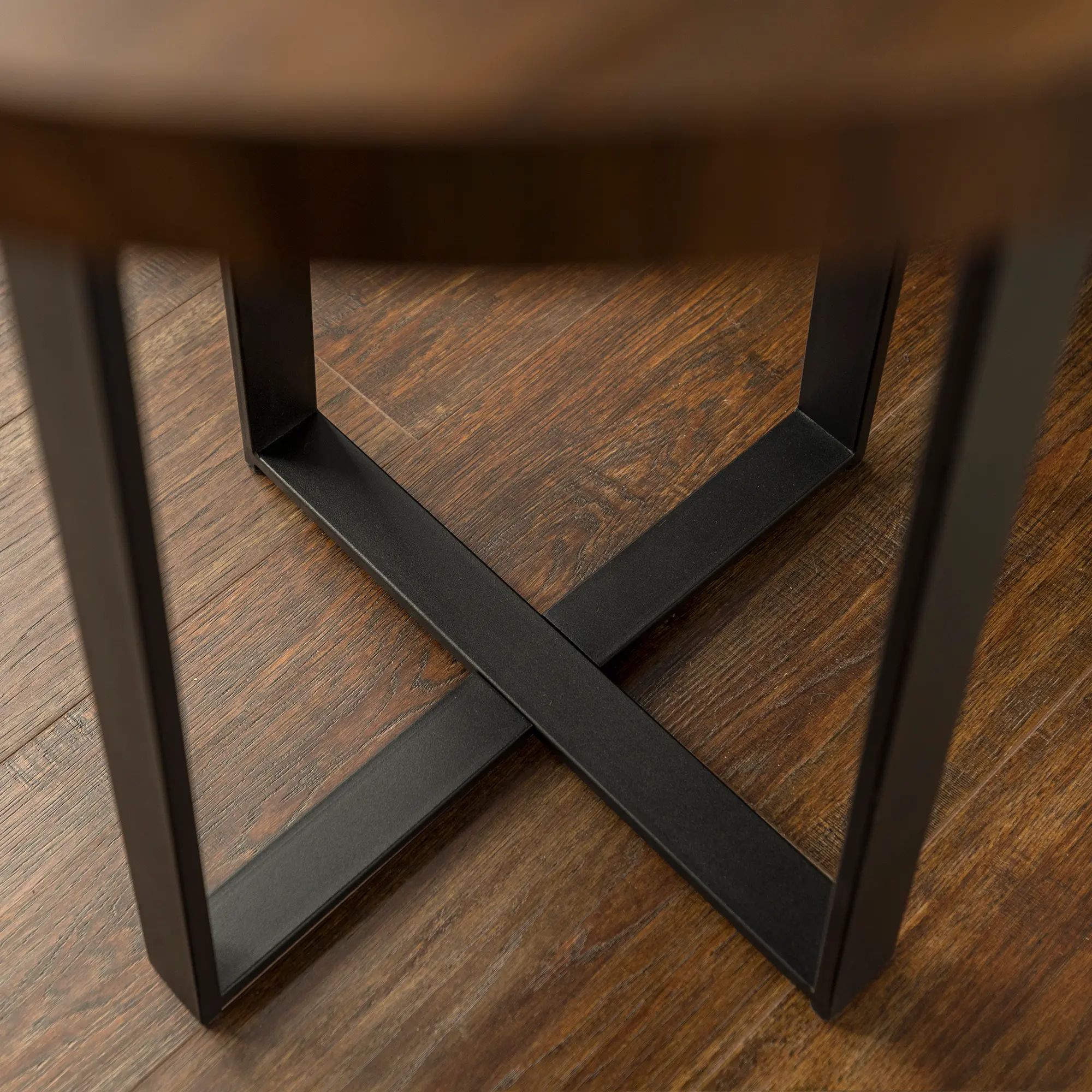 Dark Walnut Side Table - Walker Edison